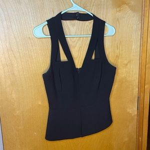 BCBG Black Dress Top